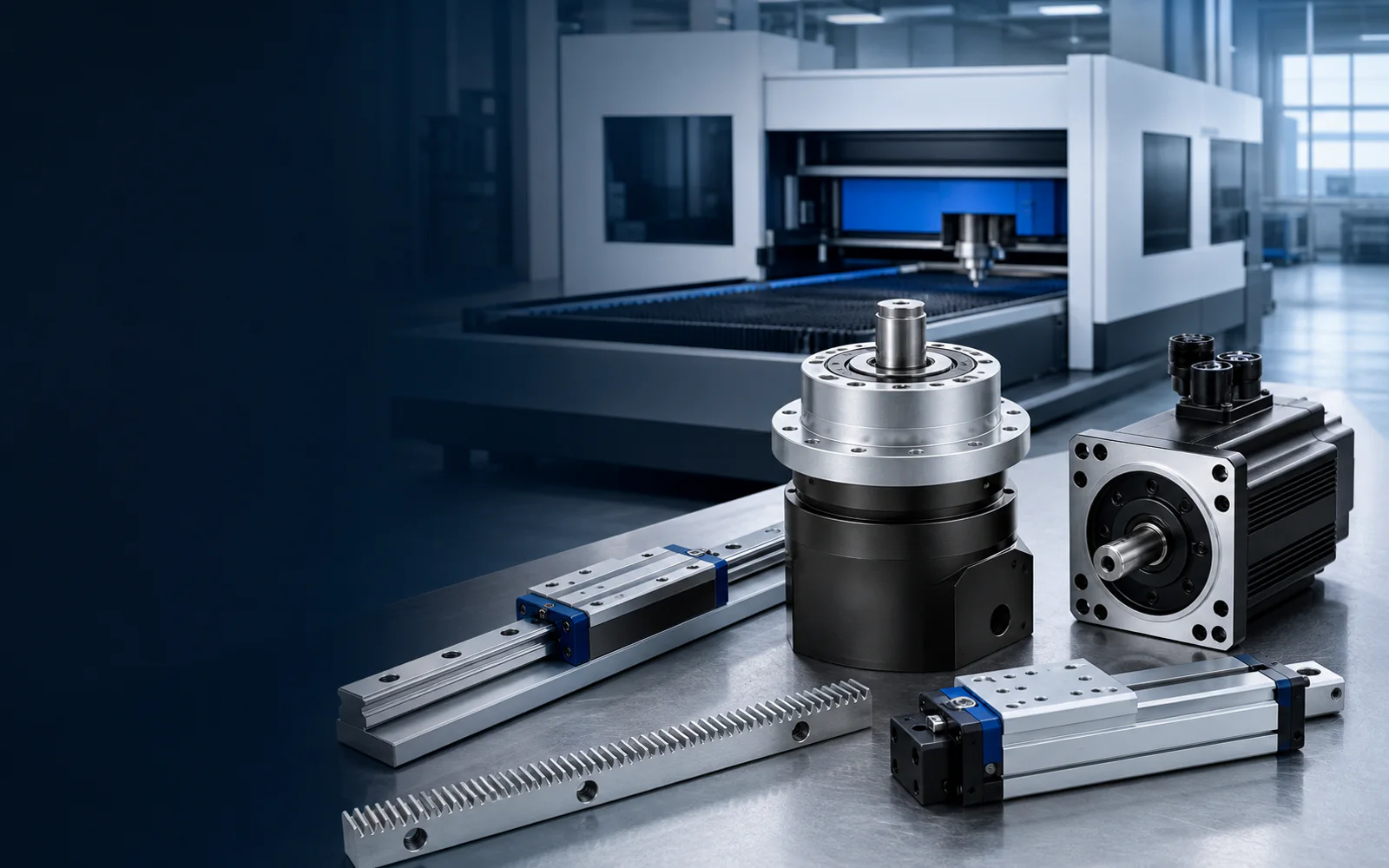 Precision transmission and motion-control components for industrial automation solutions